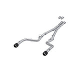 MBRP cat-back exhaust system fits 2017-2018 Dodge Charger dual rear exit Armor Pro Series T304 stainless steel S71183CF 3 inch inlet/outlet