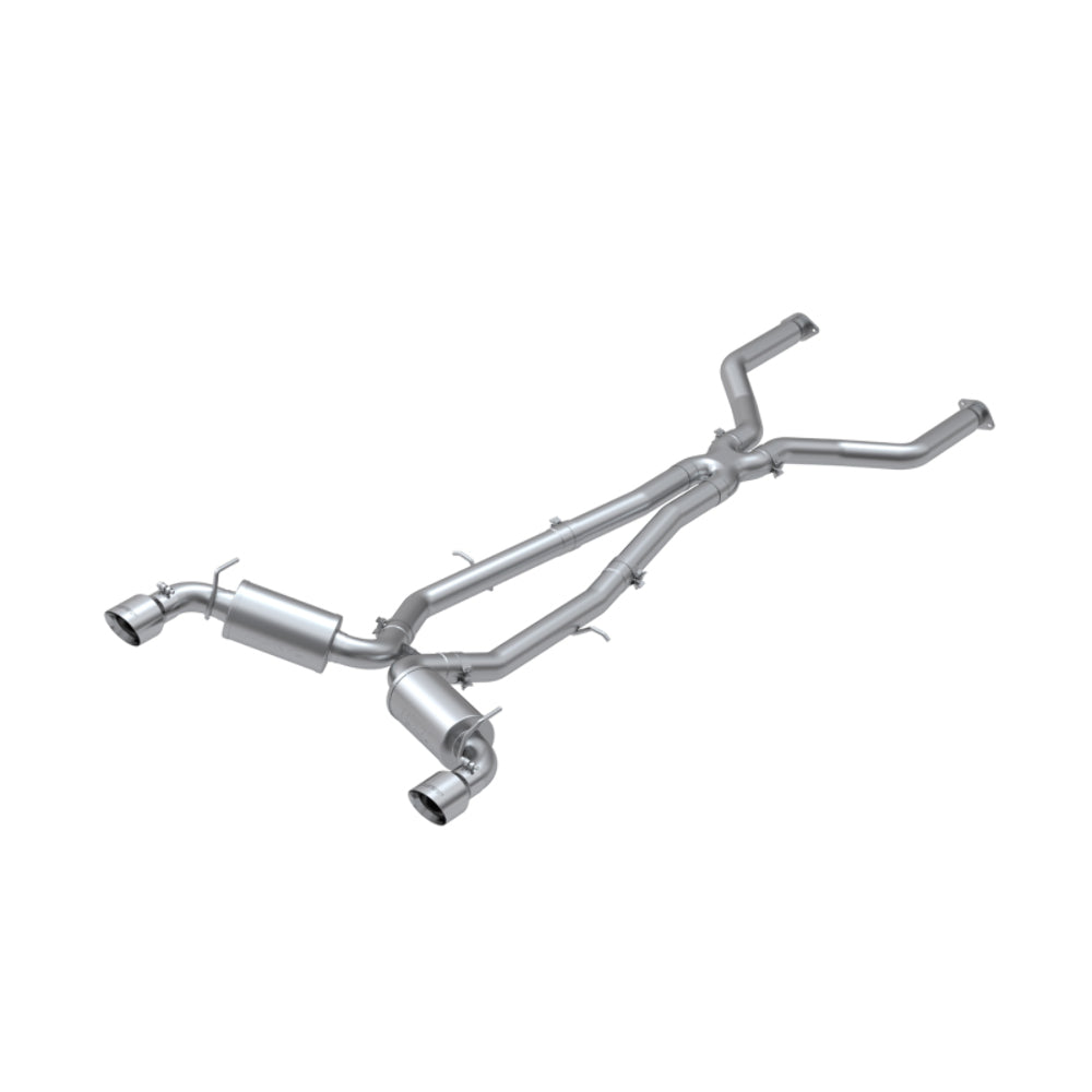 MBRP cat-back exhaust system fits 2017-2020 Infiniti dual rear exit Armor Pro Series T304 stainless steel S4404304