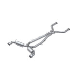 MBRP cat-back exhaust system fits 2017-2020 Infiniti dual rear exit Armor Pro Series T304 stainless steel S4404304