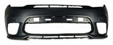 Jeep Fits 2017-2021 WK Grand Cherokee off-road bumper Cover; 68335438AC black