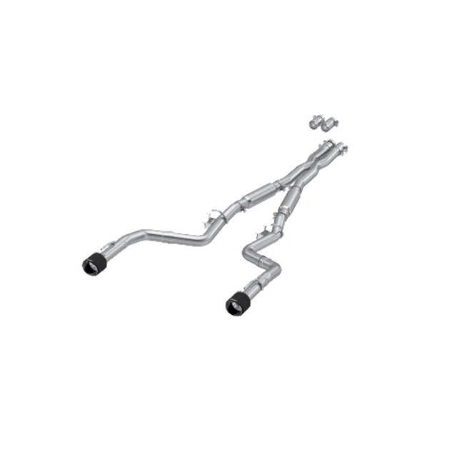 MBRP cat-back exhaust system fits 2017-2023 Dodge Charger dual rear exit Armor Pro Series T304 stainless steel S71173CF 3 inch inlet/outlet