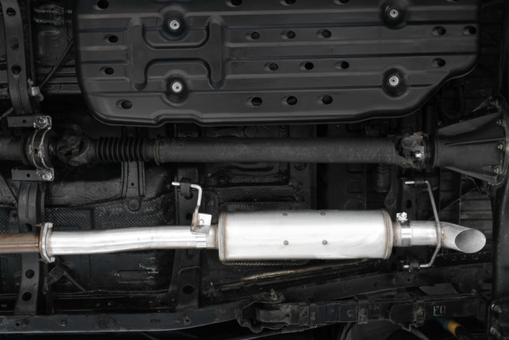 MBRP cat-back exhaust system fits 2017-2023 Toyota Tacoma aluminized steel S5339AL