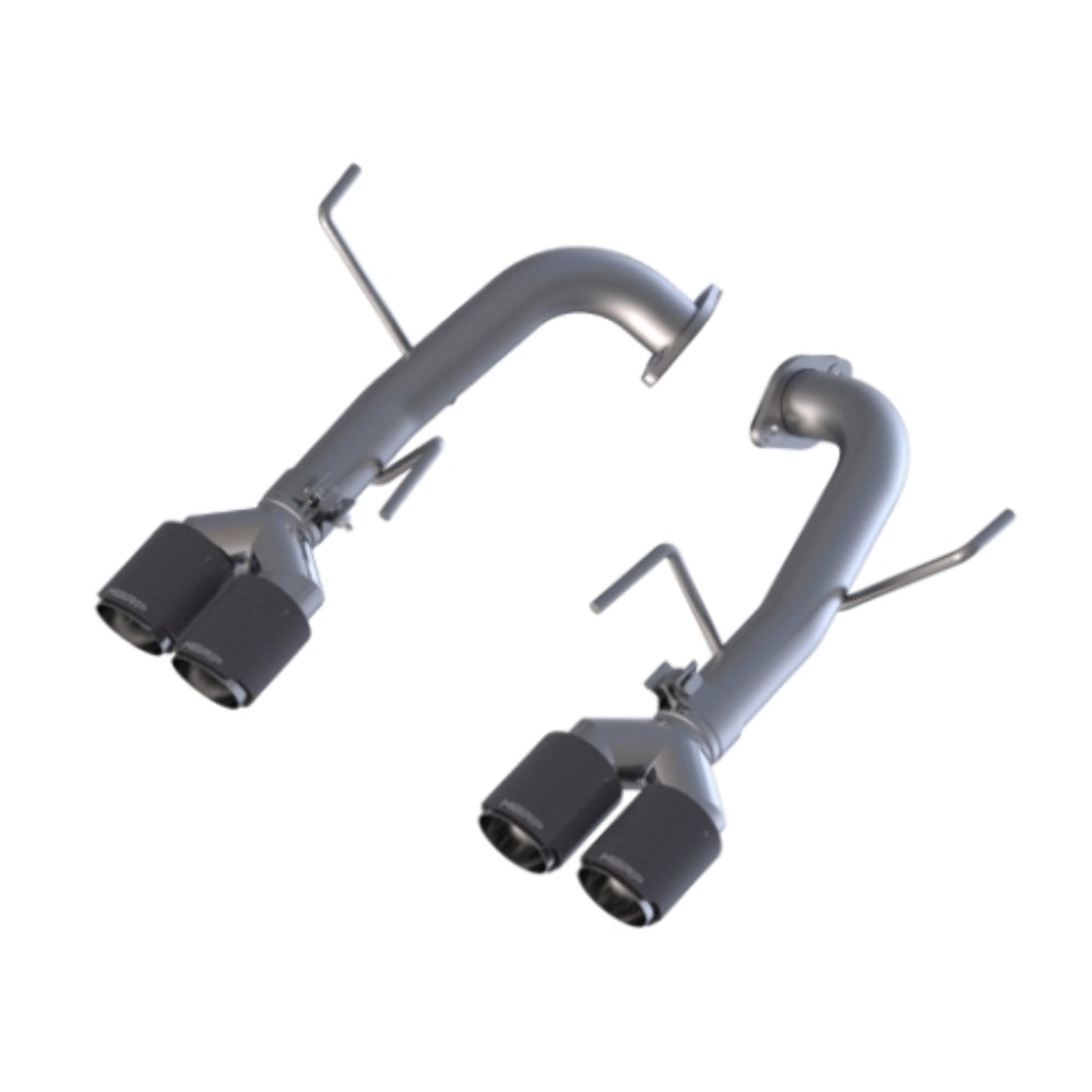 t Fits 2017-21 Subaru WRX 2.5" Axle Back Dual Split Rear w/Carbon Tips-S48013CF MBRP Exhaust