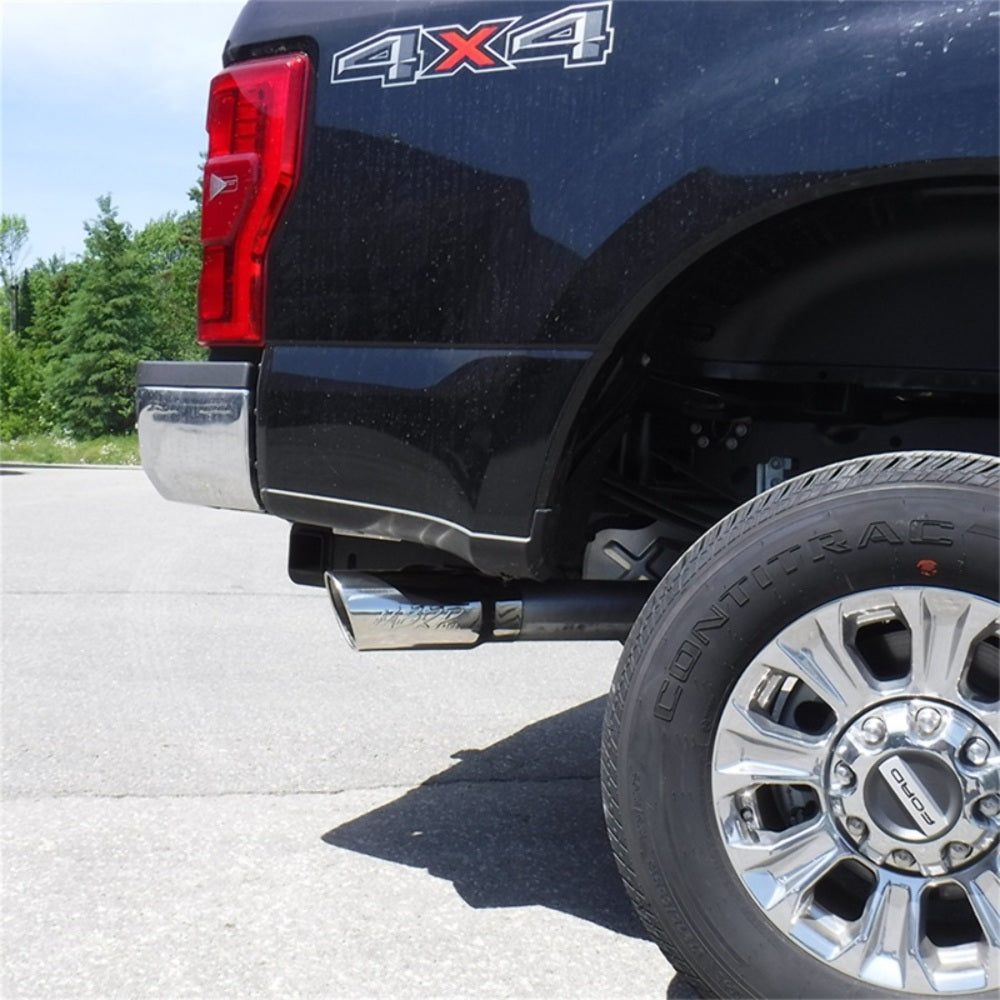 MBRP performance muffler fits 2017-2022 Ford F-250 single side exit Armor Pro Series T304 stainless steel S5247304