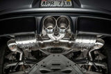 Fits 2017-24 718 Boxster Porsche Catback Exhaust Left Muffler-2.0/2.5T stainless steel