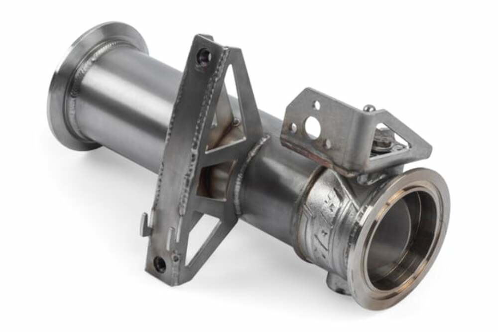 Fits 2017-24 718 Boxster Porsche Catback Exhaust Right Valve-2.0T/2.5T stainless steel