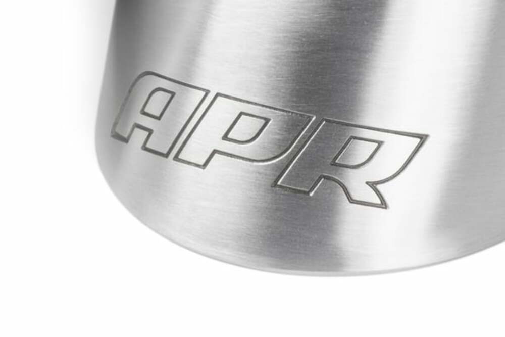 Fits 2017-24 718 Boxster Porsche Double-Walled 3.5"Cut Tips (Silver)-Set for Audi and VW stainless steel