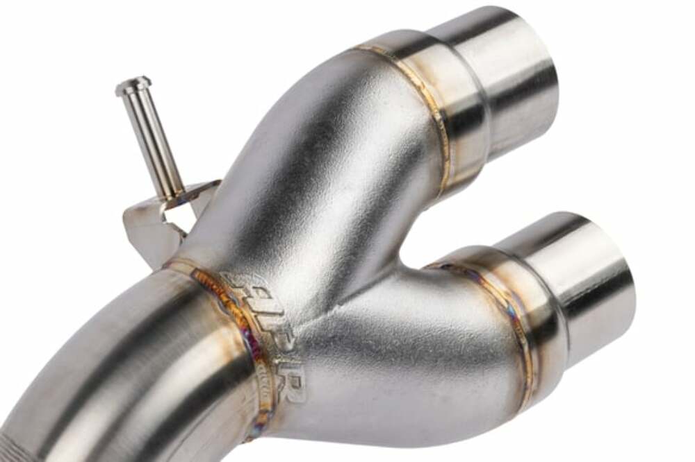 Fits 2017 Polo Volkswagen Catback Exhaust System - Polo GTI (AW) stainless steel polished