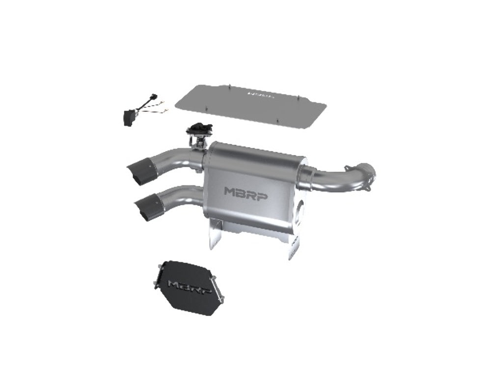 MBRP performance muffler dual rear exit