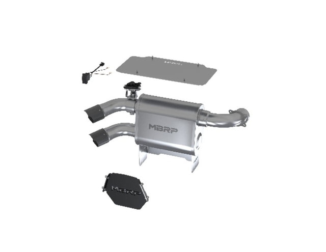 MBRP performance muffler dual rear exit