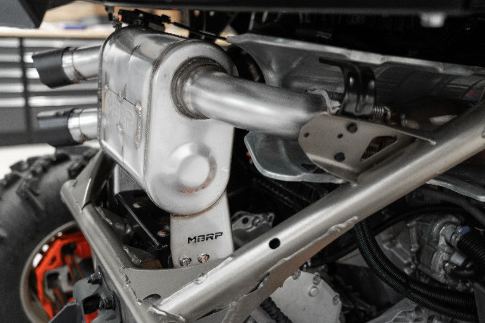 MBRP performance muffler dual rear exit
