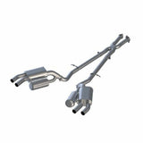 t Fits 2018-2021 Kia Stinger 2.5" Cat Back, Dual Split Rear, T304 - S4704304 MBRP Exhaust