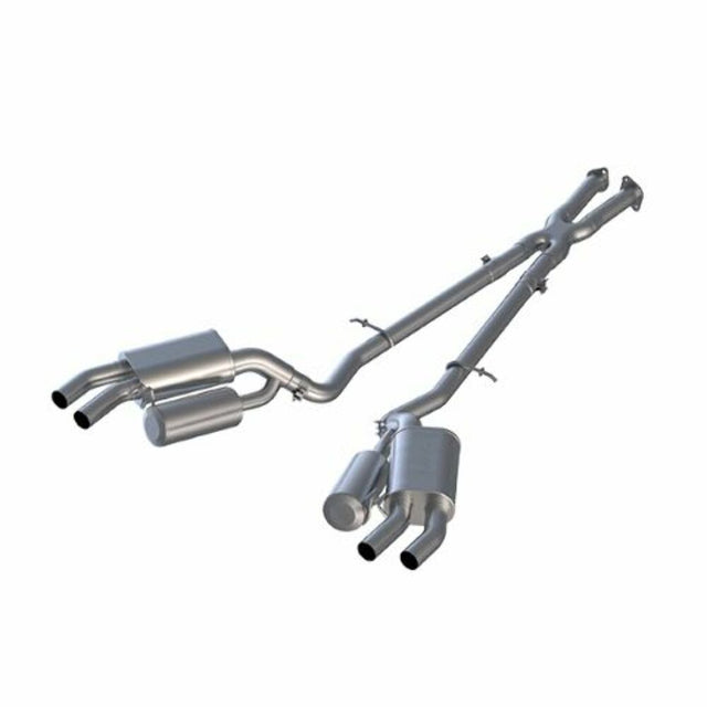 t Fits 2018-2021 Kia Stinger 2.5" Cat Back, Dual Split Rear, T304 - S4704304 MBRP Exhaust