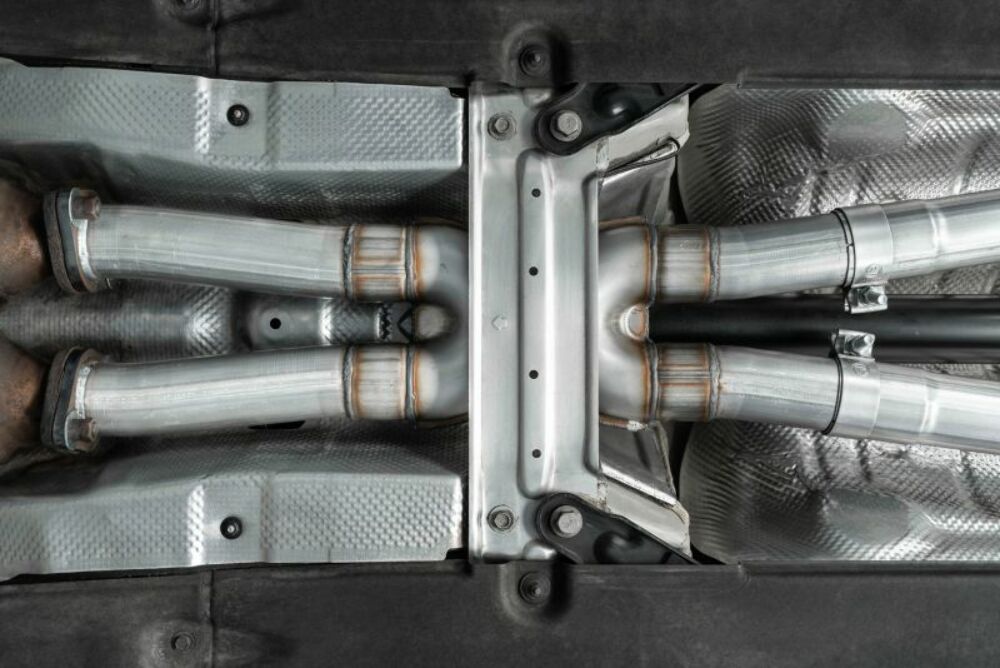 t Fits 2018-2021 Kia Stinger 2.5" Cat Back, Dual Split Rear, T304 - S4704304 MBRP Exhaust