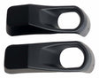 Fits 2018-2022 Jeep Wrangler JL Wrangler; fog light assembly Bezel Set -68295558K-CRN steel