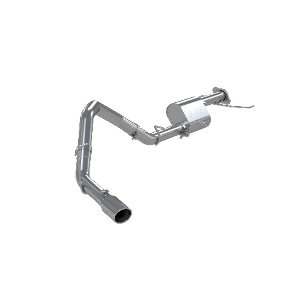 MBRP cat-back exhaust system fits 2018-2023 Ford single side exit aluminized steel S5231AL 3 inch inlet/outlet