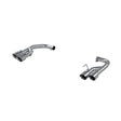 t Fits 2018-2023 Ford Mustang 2.5" Axle Back w/Quad 4" Dual Wall Tips-S7211304 MBRP Exhaust