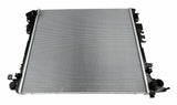 Fits 2018-2023 Jeep Wrangler JL Wrangler w/ 2.0L, 3.6L Engines Radiator; 68314786AC black