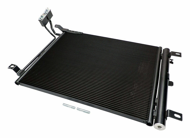 Fits 2018-2023 Jeep Wrangler JL Wrangler w/ 2.0L A/C Condenser; 68314789AC black