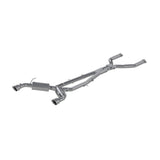 t Fits 2018-2024 INFINITI Q50 3" Cat Back, Dual Rear, T304 - S4400304 MBRP Exhaust