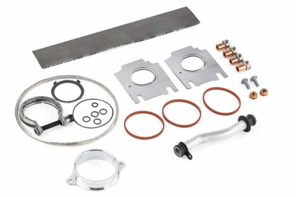 Fits 2018-24 SQ5 Audi DTR8868 Replacement Turbo Charger (3.0T EA839) aluminum stainless steel
