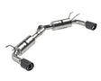 MBRP axle-back exhaust system fits 2019-2020 Mazda dual rear exit aluminized steel carbon fiber tip S44503CF 2.5 inch inlet/outlet