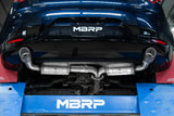 t Fits 2019-2020 Mazda 3 2.5" Axle-Back; Dual Rear Exit - S4450304 MBRP Exhaust