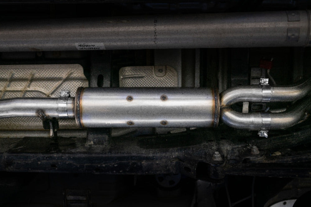 t Fits 2019-2020 Ram 1500 3in. Cat Back, 2.5in Dual Split Rear Exit; AL - S5152AL MBRP Exhaust