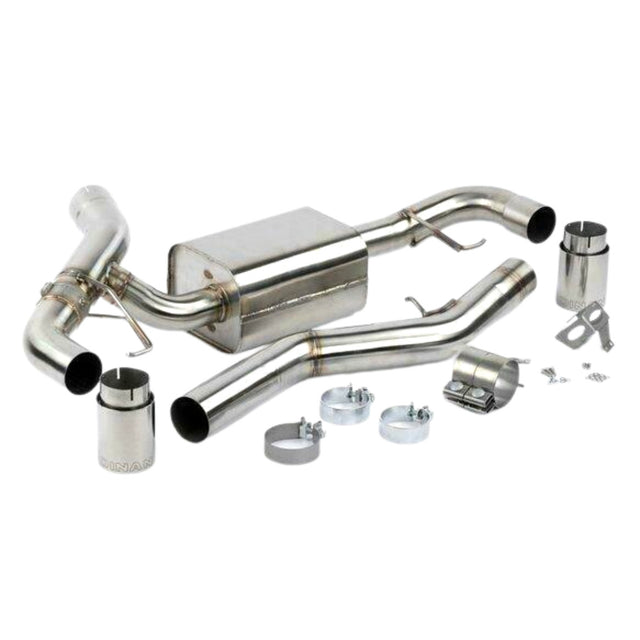 Fits 2019-2023 BMW 330I/430I; Valved Axle-Back Exhaust-Polished Tips BMW performance stainless steel