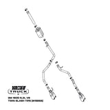 Fits 2019-2023 Chevrolet Silverado 1500 Cat Back Exhaust System 19855-VAH