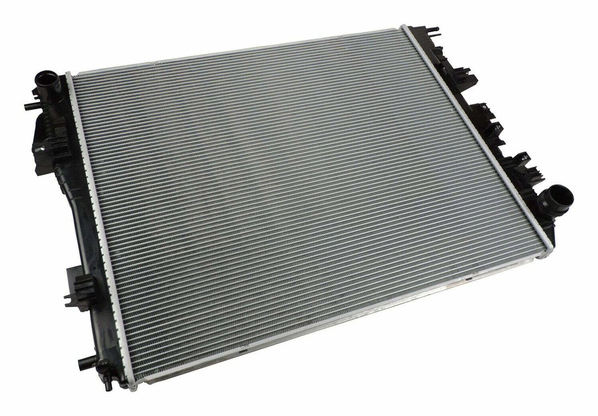Fits 2019-2023 DT Ram 1500 w/ 3.6L Engine Radiator; 68268607AA black
