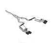 MBRP cat-back exhaust system fits 2019-2023 Ford Mustang Armor Pro Series T304 stainless steel carbon fiber tip S72233CF 3 inch inlet/outlet