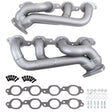Fits 2019-2024 Chevrolet GM Truck 5.3L 6.2L 1-3/4 Shorty Exhaust Headers-4048 for 2019-2024 Chevy Silverado ceramic coated polished