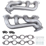 Fits 2019-2024 Chevrolet GM Truck 5.3L 6.2L 1-3/4 Shorty Exhaust Headers-4048 for 2019-2024 Chevy Silverado ceramic coated polished