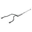 MBRP cat-back exhaust system fits 2019-2024 Ram 1500 dual split rear exit aluminized steel black coated S5152BLK
