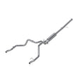 MBRP cat-back exhaust system fits 2019-2023 Chevy Silverado 1500 dual rear exit Armor Pro Series T304 stainless steel S5065304
