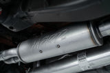 MBRP cat-back exhaust system fits 2019-2023 Chevy Silverado 1500 dual rear exit Armor Pro Series T304 stainless steel S5065304