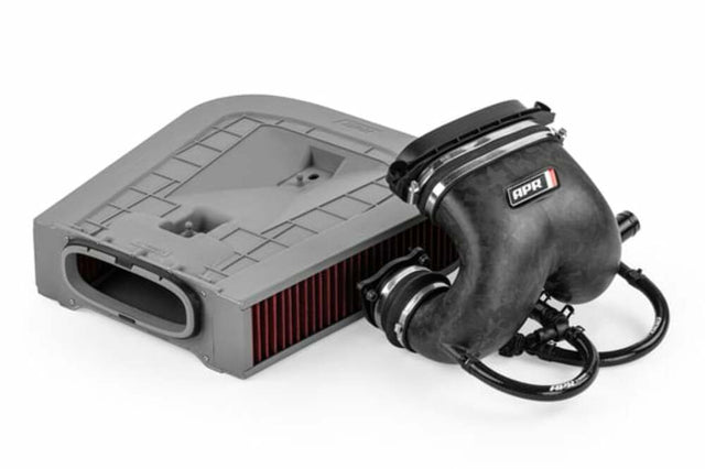 Fits 2019+ 4.0T Audi SQ7 Carbon Fiber Intake System-(4M/9Y/SUV)-4.0T carbon fiber billet aluminum