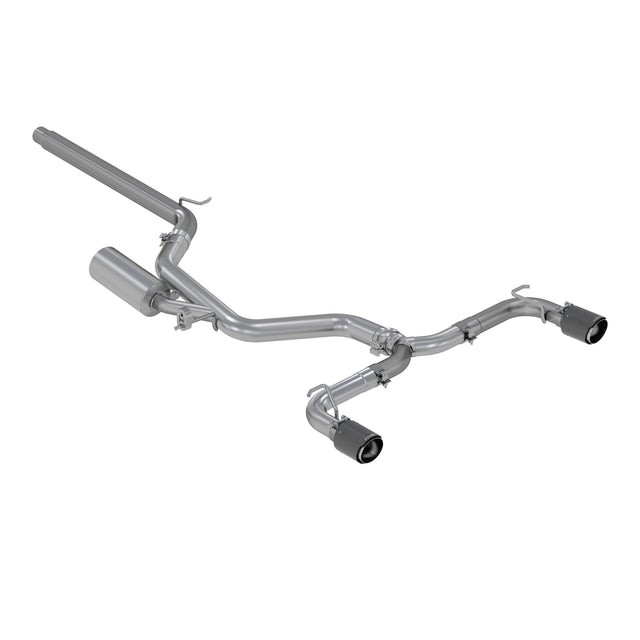 MBRP cat-back exhaust system dual split rear exit Armor Pro Series T304 stainless steel S46063CF