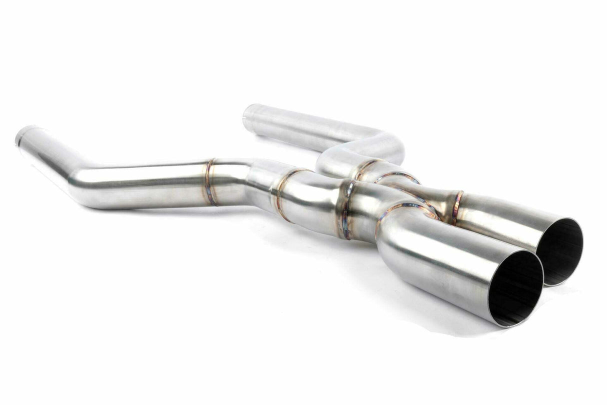 Fits 2020-2023 Bmw X5M/X6M; High Flow Middle Exhaust Stainless-3.25-D660-0092 BMW performance