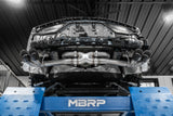 MBRP cat-back exhaust system fits 2020-2023 Chevy Corvette Armor Pro Series T304 stainless steel S70423CF 4.5 inch inlet/outlet