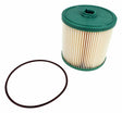 Fits 2020-2023 Jeep Wrangler JL Wrangler w/ 3.0L Diesel Engine Fuel Filter; 68436631AA black