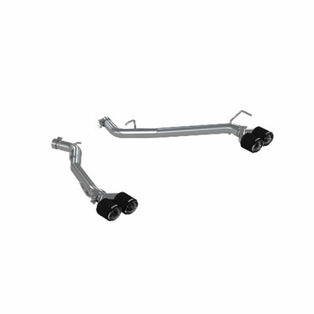 MBRP axle-back exhaust system fits 2020-2024 Ford Explorer dual rear exit Armor Pro Series T304 stainless steel S52033CF 2 inch inlet/outlet