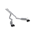 MBRP cat-back exhaust system fits 2020-2024 Ford Explorer dual rear exit Armor Pro Series T304 stainless steel S52053CF 5 inch inlet 2.5 inch outlet
