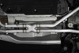 MBRP cat-back exhaust system fits 2020-2024 Ford Explorer dual rear exit Armor Pro Series T304 stainless steel S52053CF 5 inch inlet 2.5 inch outlet