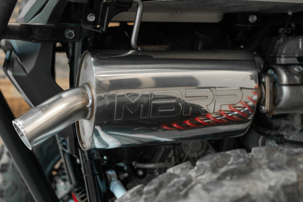 MBRP performance muffler T304 stainless steel