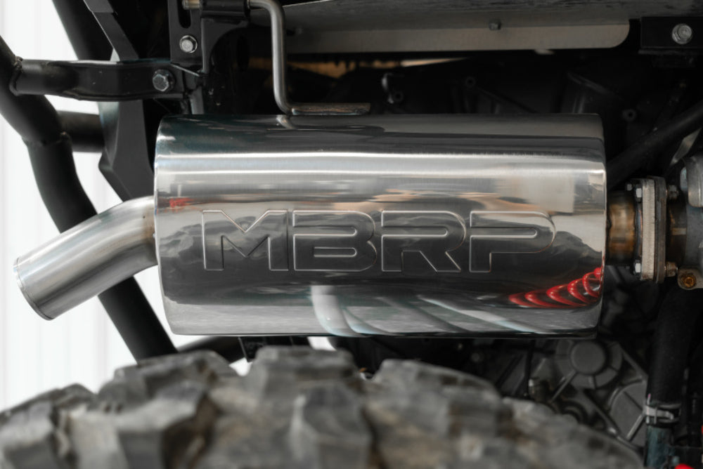 MBRP performance muffler T304 stainless steel