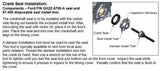Hooker performance muffler fits-2020-ford-7-3l-gas-v8-godzilla-engines-crankshaft-seal-install-tool-97-400