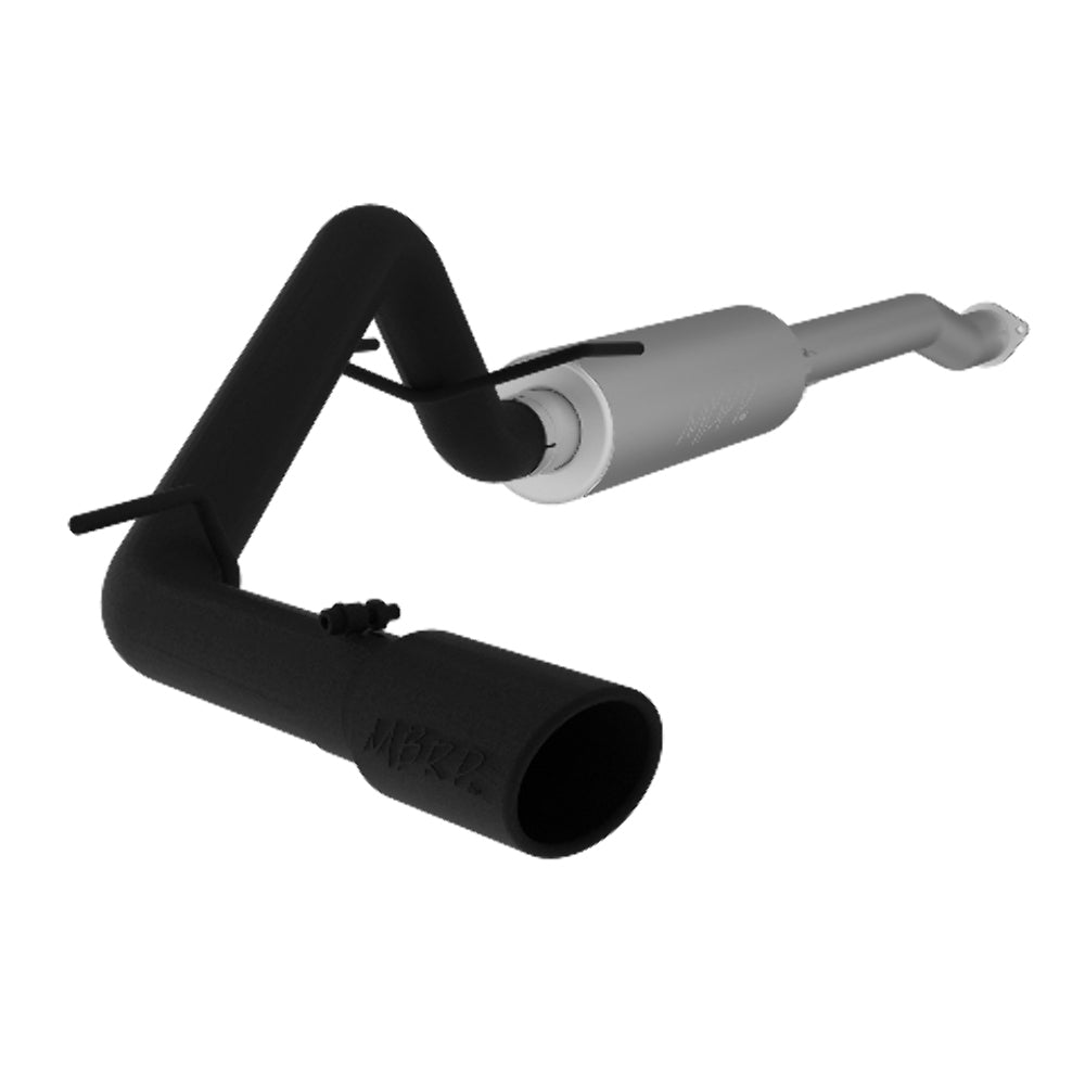 t Fits 2021-2022 Toyota Tacoma 3"; Cat Back; Single Side Exit; Black - S5338BLK MBRP Exhaust