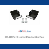 t Fits 2021-2023 Ford Bronco Rear Shock Mount Skid Plates 507AOR Anvil